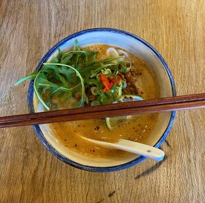 VE & GF Rainy City Ramen  at Feel Good Club in Manchester