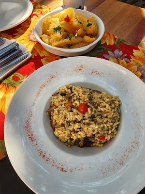 Risoto at Borogodó Nordestino in Cabo Frio