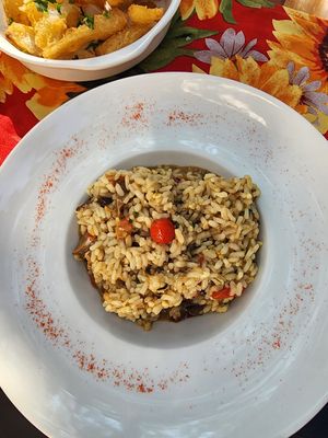 Risoto at Borogodó Nordestino in Cabo Frio