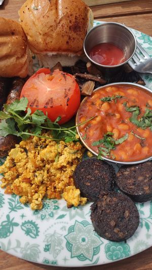 Vegan full at Dishoom in Birmingham