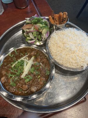 Chickpea curry dish   at Dishoom in Birmingham