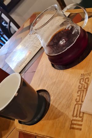 Japanese filtered coffee at Madness Specialty Coffee in Alicante