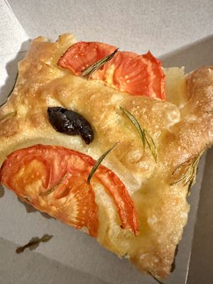 Focaccia bread yum!  at Sisters & Harvest in Istanbul