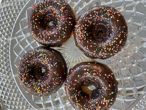 Brought home these donuts by Sift’d  at Pipers Tea & Coffee in St Louis