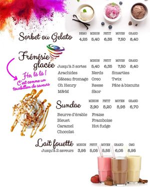 "" at Pur Délice Glacé in Granby