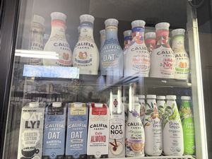 Nondairy milk   at Blue Fog Market in San Francisco