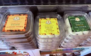 Vegan cookies   at Blue Fog Market in San Francisco