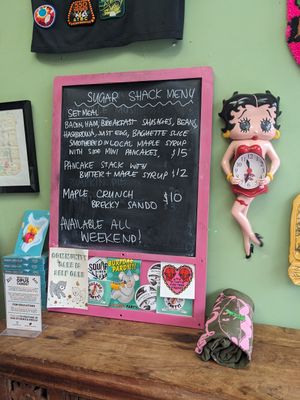 Sugar shack special menu at Aunty Em's Deli & Coffee in Toronto