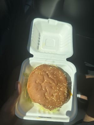 Burger  at Aunty Em's Deli & Coffee in Toronto