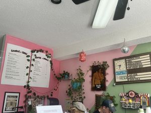 More adorable decor  at Aunty Em's Deli & Coffee in Toronto