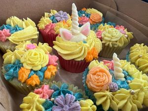 Custom order cupcakes   at Gaia Bakes in Ocala