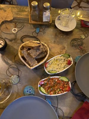 Baba ganoush   at Arch Bistro in Istanbul