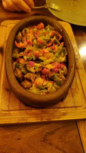 Mixed veggy at Arch Bistro in Istanbul