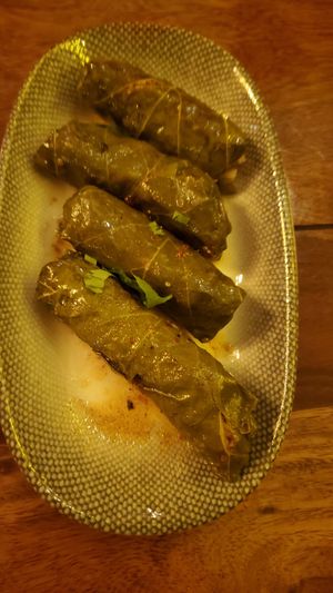 Stuffed wine at Arch Bistro in Istanbul
