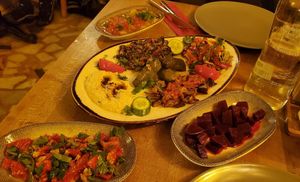 10 mezze all vegans at Arch Bistro in Istanbul