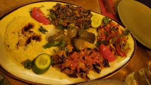 In the 10 mezze at Arch Bistro in Istanbul