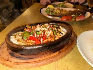 Mushroom casserole   at Arch Bistro in Istanbul