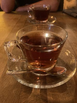 Black tea  at Arch Bistro in Istanbul