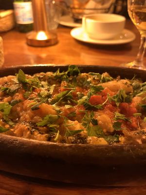 Eggplant casserole   at Arch Bistro in Istanbul