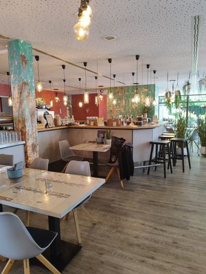 Interior mood at Schwitzer's Brasserie & Lounge in Waldbronn