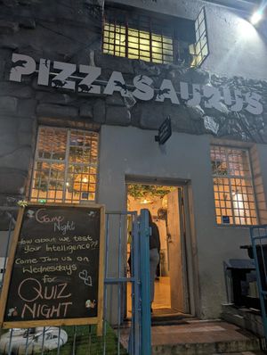  at Pizzasaurus in Cape Town