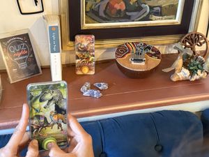 Dino games. Fun!  at Pizzasaurus in Cape Town