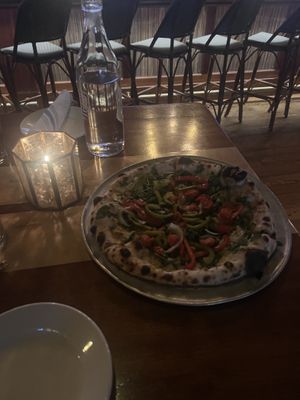 Vegan Veggie Pizza  at Surf Club in Newport