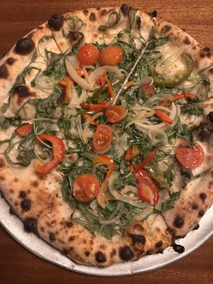 Visited Nov 2025, had the vegan veggie pizza it was delicious without cheese!  at Surf Club in Newport