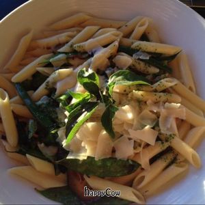 Vegetable Pasta at Beach House in Koloa
