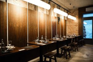 101 Bistro inside at 101 Bistro in Budapest