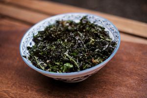 Curly Kale Salad at 101 Bistro in Budapest