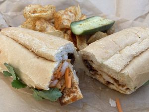 Special - Tofu Bahn Mi  at The Half in Wilmington