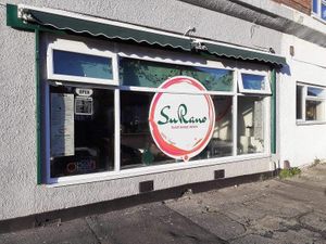 Street view at SuRano Plant Based Indian bistro in Beeston