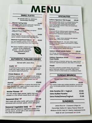   at SuRano Plant Based Indian bistro in Beeston