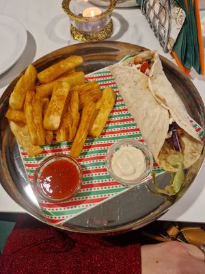 Kebab at SuRano Plant Based Indian bistro in Beeston