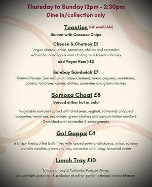   at SuRano Plant Based Indian bistro in Beeston