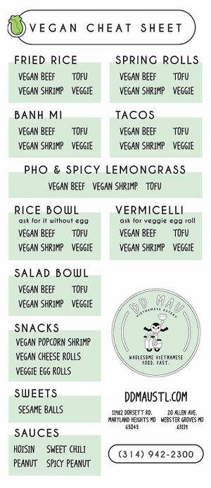  at DD Mau Vietnamese Eatery in Webster Groves