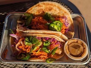Tofu tacos at DD Mau Vietnamese Eatery in Webster Groves
