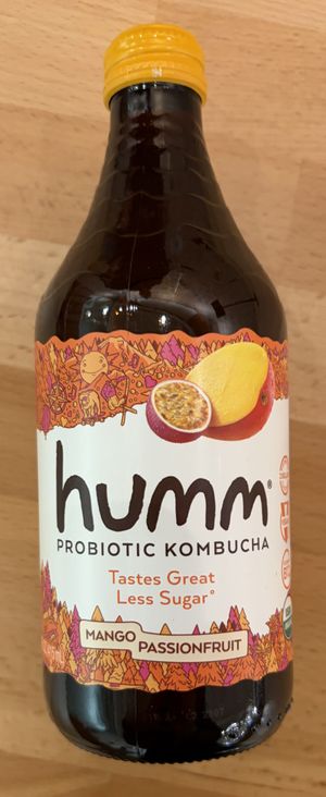 mango passionfruit kombucha!  at DD Mau Vietnamese Eatery in Webster Groves