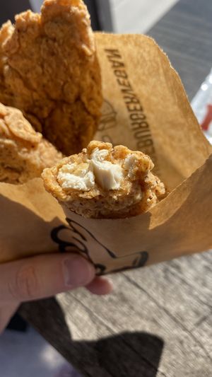 Chicken tender  at Nice Burger in Long Beach