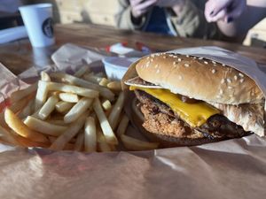   at Nice Burger in Long Beach