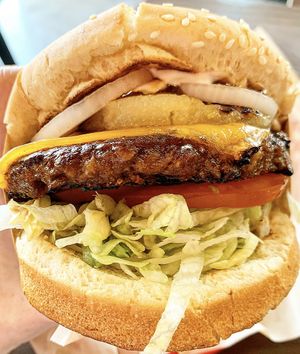   at Nice Burger in Long Beach