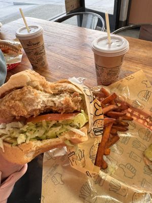   at Nice Burger in Long Beach