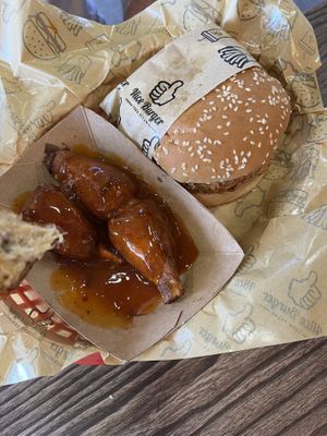   at Nice Burger in Long Beach