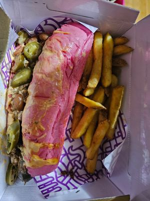 ADAM aka the best Vegan hot (non) dog in town. Ordered from Deliveroo tonight after a long shift at work, the food was hot and excellent at The Vegan Witch in Cambridge