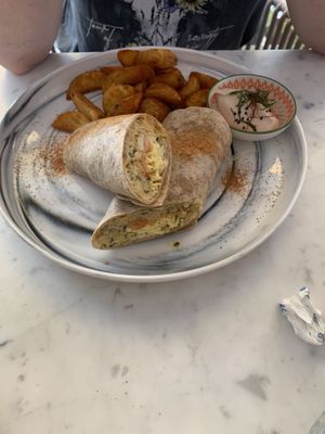 No tuna wrap   at Atheneon Bar in Kos