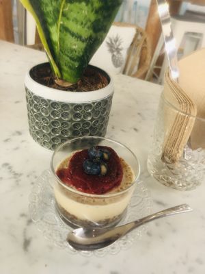 Cheesecake 😍  at Atheneon Bar in Kos