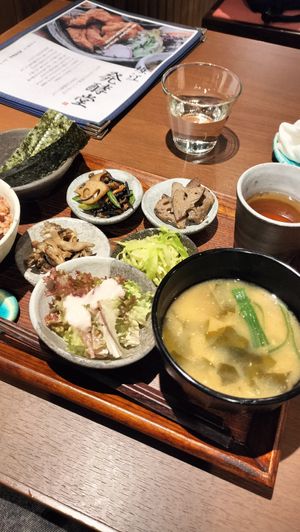 Vegan set at Horie Hakkoudou - 堀江発酵堂 in Osaka