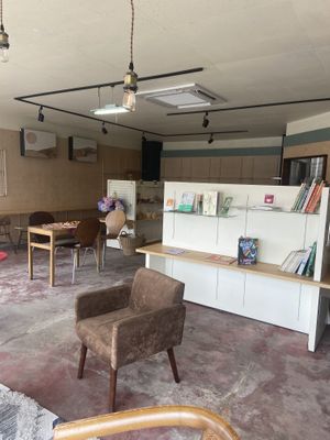 Community space. BYOF  at HIRAOKA SusTERRAcE in Sodegaura