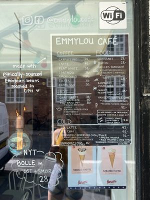  at Emmylou Café in Copenhagen